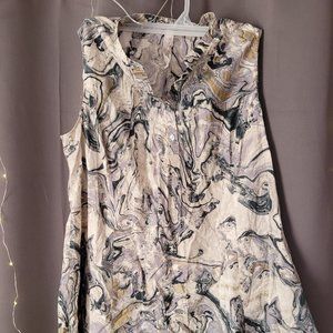 Melissa McCarthy Seven7 sleeveless tunic 1X